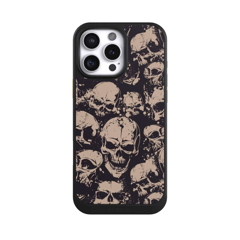 iPhone 16 Pro Max NIVOcore Crânes d'Halloween