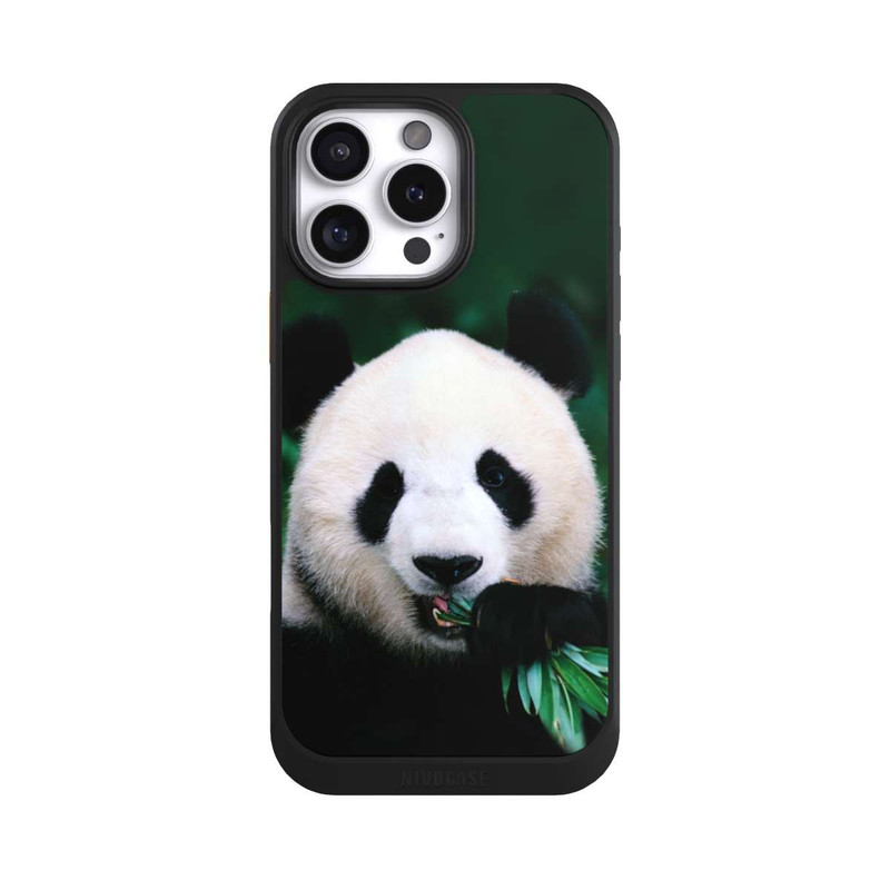 iPhone 16 Pro Max NIVOcore Panda mit Bambus
