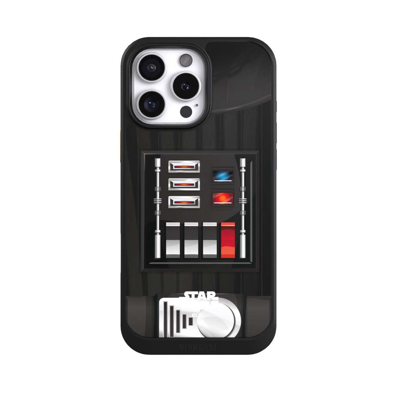 iPhone 16 Pro Max NIVOcore Gros plan sur Dark Vador