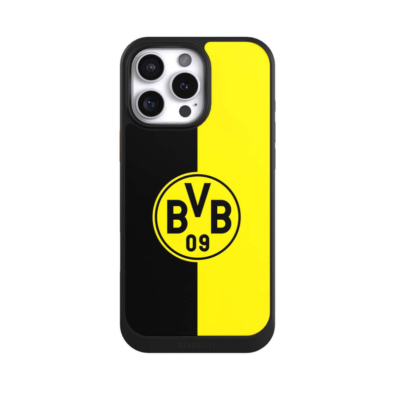 iPhone 16 Pro Max NIVOcore BVB Schwarz / Gelb