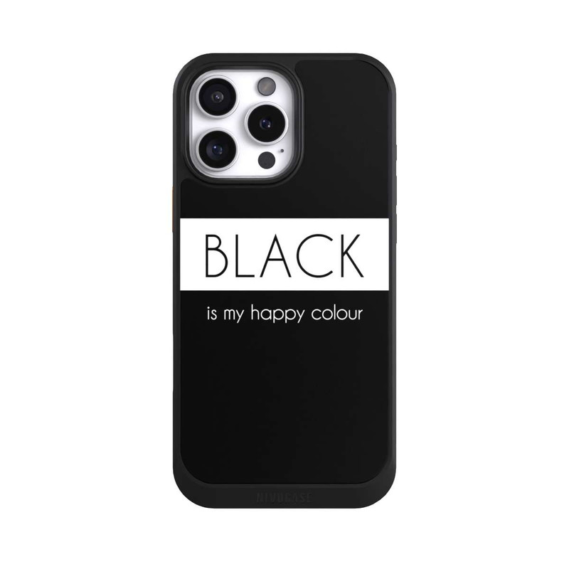 iPhone 16 Pro Max NIVOcore Black is my Happy Colour