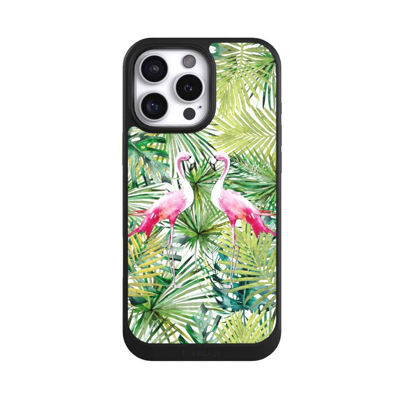 iPhone 16 Pro Max NIVOcore Palmiers Flamants