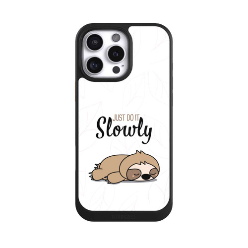 Apple iPhone 16 Pro Max NIVOcore Just Do It Slowly Sloth