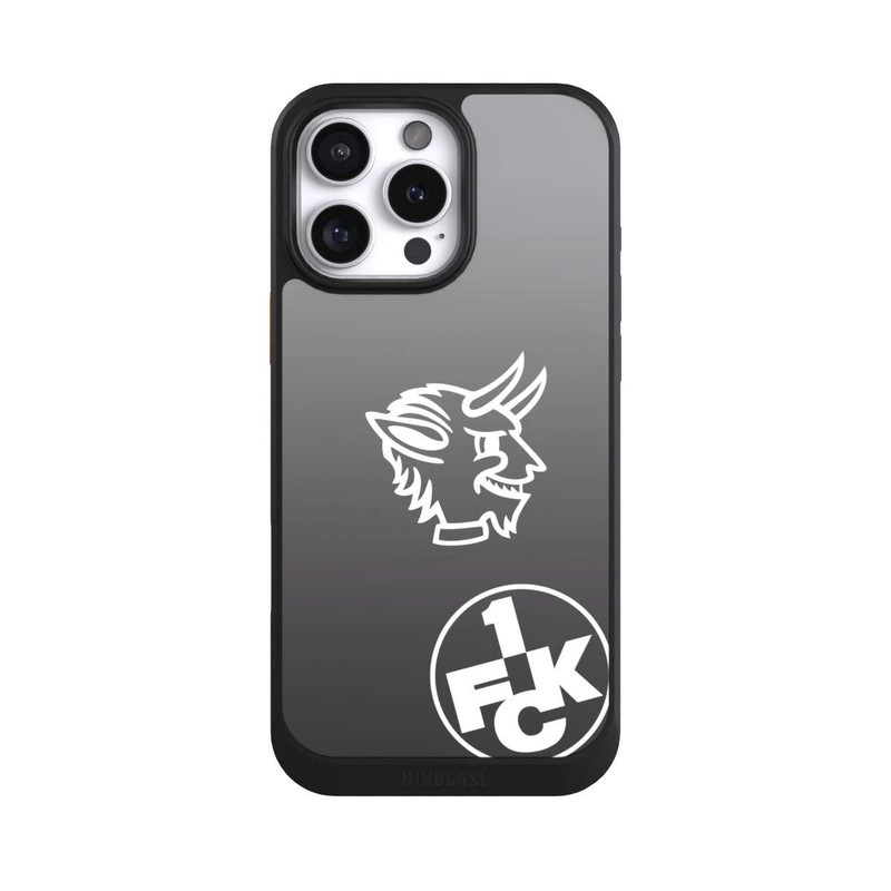iPhone 16 Pro Max NIVOcore Teufelskopf FCK auf Schwarz
