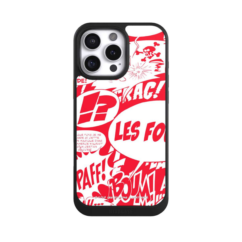 iPhone 16 Pro Max NIVOcore Bulles BD Astérix Rouge