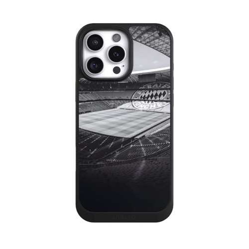 Apple iPhone 16 Pro Max NIVOcore Stadion FC Bayern - Black White