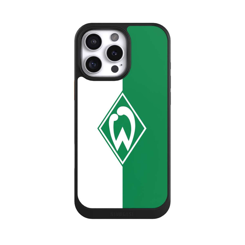 iPhone 16 Pro Max NIVOcore Weiß-Grün - Werder Bremen