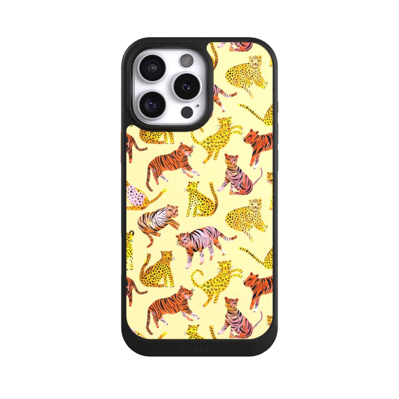 iPhone 16 Pro Max NIVOcore Savane des tigres et des léopards