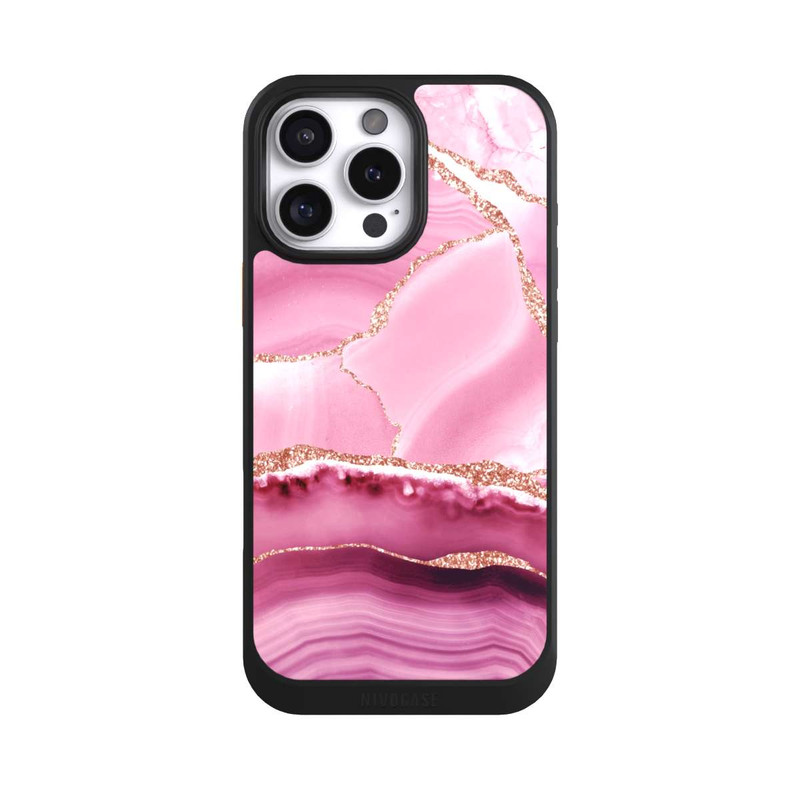 iPhone 16 Pro Max NIVOcore Meerjungfrauen Pink Marmor
