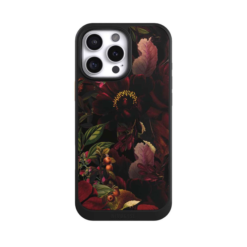 iPhone 16 Pro Max NIVOcore Champ de Fleurs Foncé