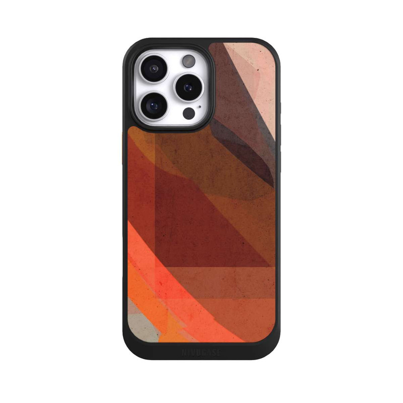 iPhone 16 Pro Max NIVOcore Vague rouge rouille