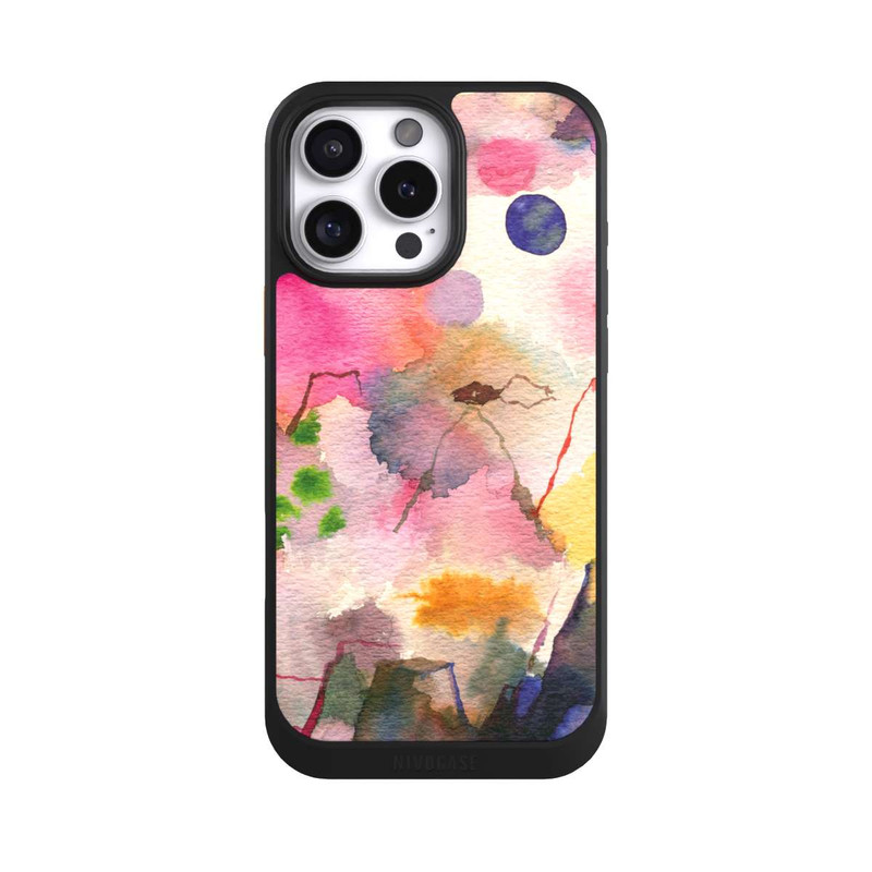 iPhone 16 Pro Max NIVOcore Watercolor Colorful Mountains
