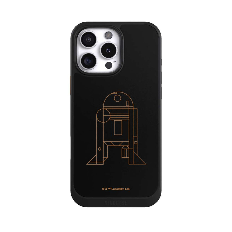 iPhone 16 Pro Max NIVOcore R2D2 Dessin au trait