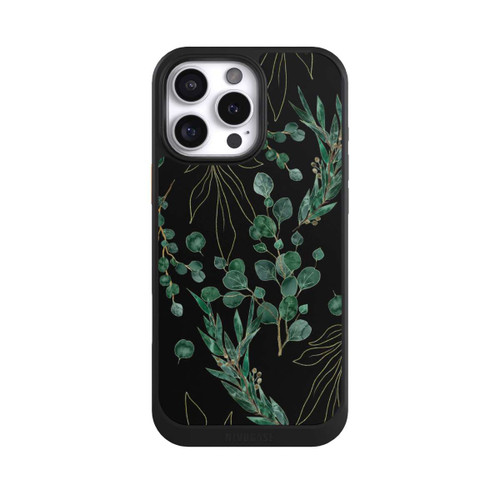 Apple iPhone 16 Pro Max NIVOcore Eukalyptusblätter schwarz