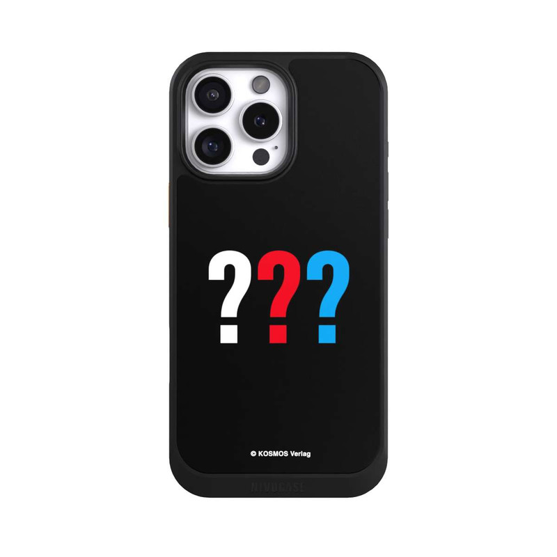 iPhone 16 Pro Max NIVOcore Drei Fragezeichen Logo