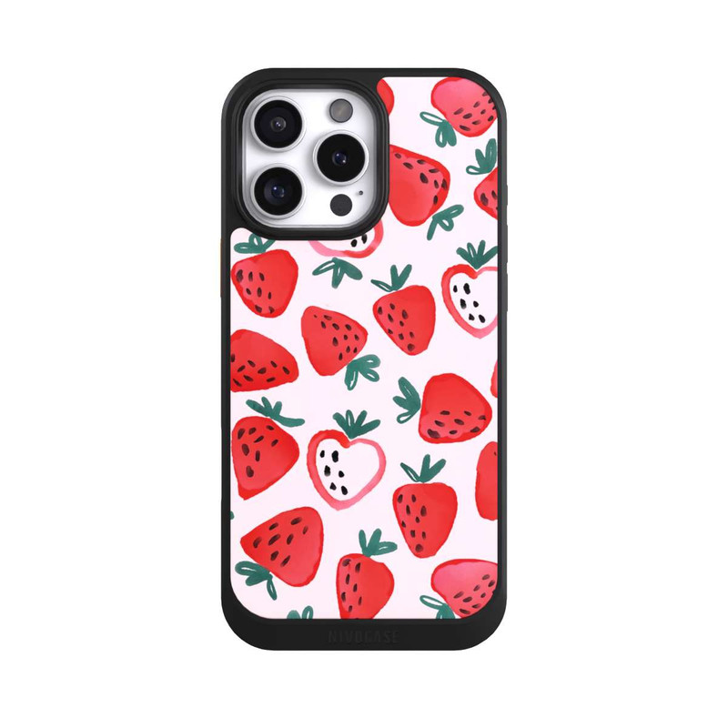 iPhone 16 Pro Max NIVOcore L'amour des fraises 1