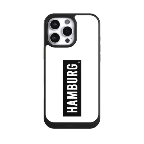 Apple iPhone 16 Pro Max NIVOcore HSV Hamburg Schwarz Weiss