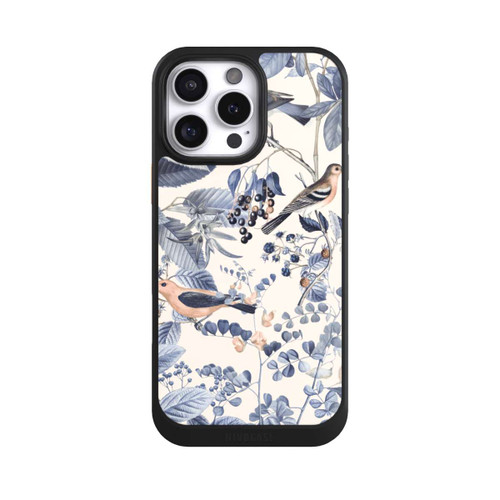 Apple iPhone 16 Pro Max NIVOcore Vögel und Beeren in Beige