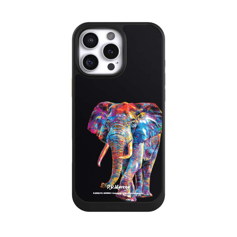 iPhone 16 Pro Max NIVOcore Elephant Art By P.D. Moreno