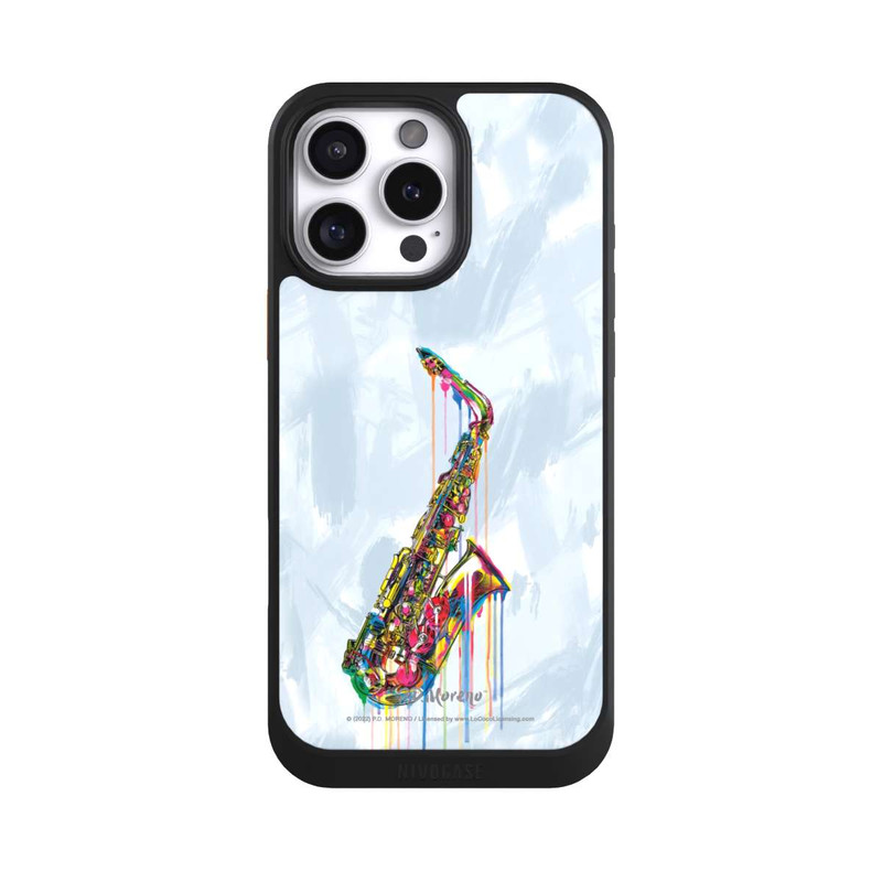 iPhone 16 Pro Max NIVOcore Saxophone Art By P.D. Moreno