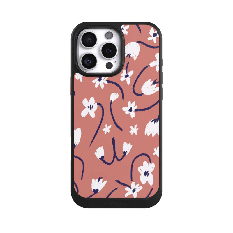 iPhone 16 Pro Max NIVOcore Motif Petites Fleurs