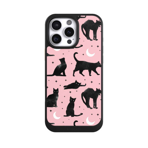 Apple iPhone 16 Pro Max NIVOcore Lune &amp; Chats Fond Rose
