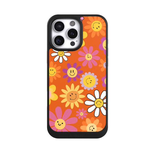 Apple iPhone 16 Pro Max NIVOcore Smiles Orange Flowers
