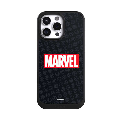 Apple iPhone 16 Pro Max NIVOcore Marvel Logo Black Red