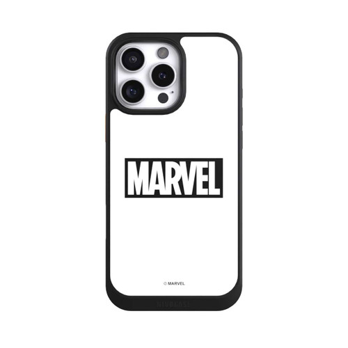 Apple iPhone 16 Pro Max NIVOcore Marvel Logo White