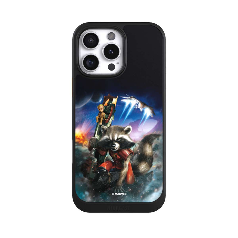 iPhone 16 Pro Max NIVOcore Rocket & Baby Groot Guardians Of The Galaxy