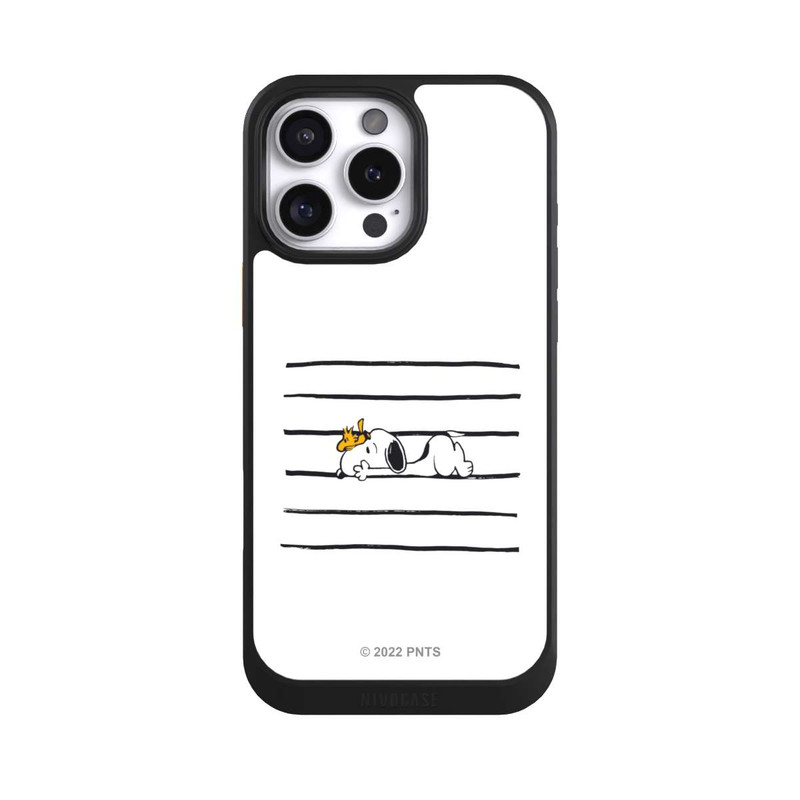 iPhone 16 Pro Max NIVOcore Snoopy Woodstock Streifen
