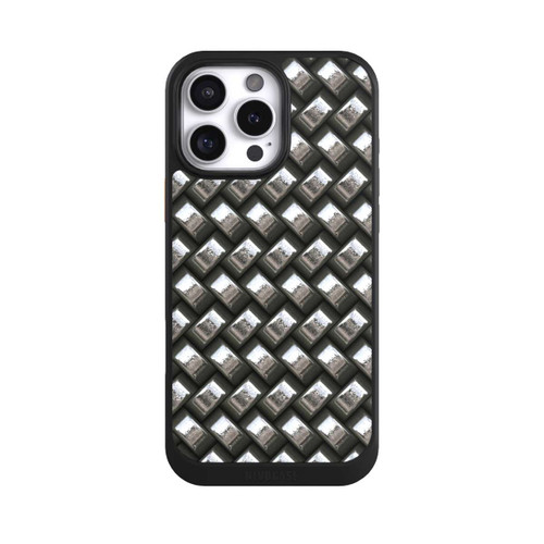 Apple iPhone 16 Pro Max NIVOcore Glamour Silver Metal