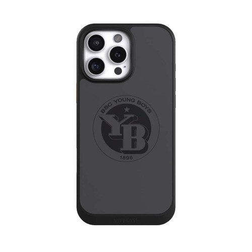 Apple iPhone 16 Pro Max NIVOcore BSC YB Logo Grau