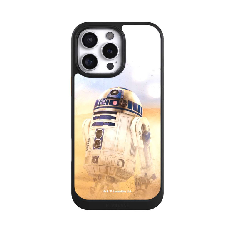 iPhone 16 Pro Max NIVOcore R2D2 dans le désert