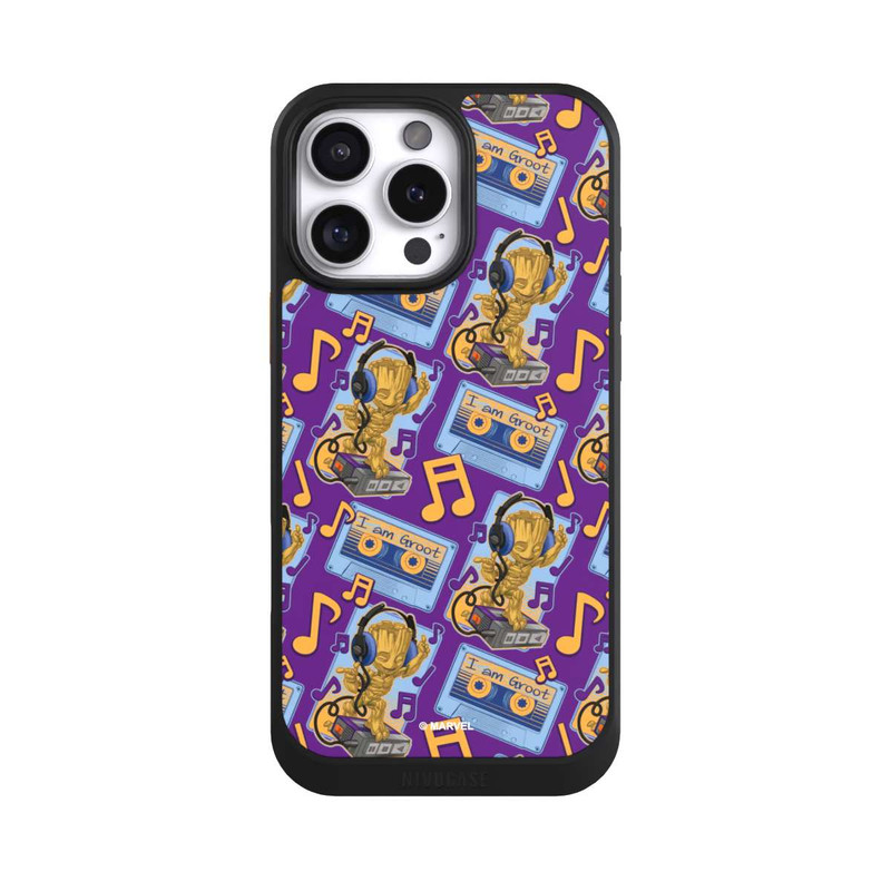 iPhone 16 Pro Max NIVOcore Groot Comic Headphones Guardians of the Galaxy