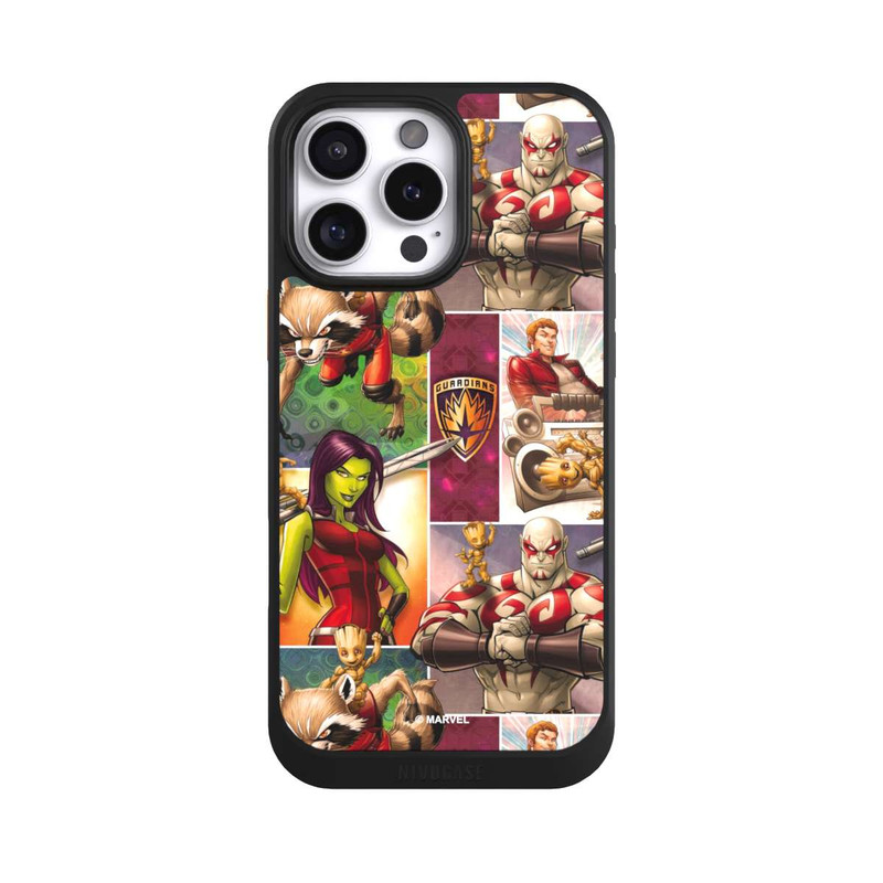 iPhone 16 Pro Max NIVOcore Guardians of the Galaxy Comic Book Pattern