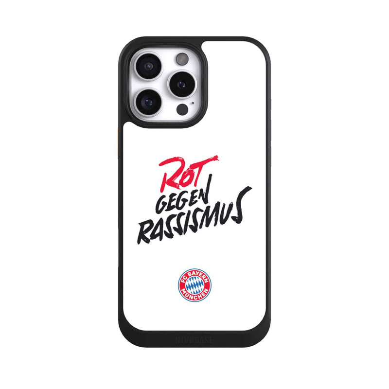 iPhone 16 Pro Max NIVOcore FCB Rot gegen Rassismus