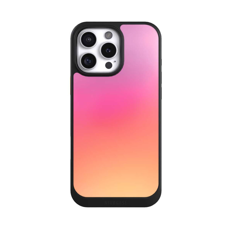 iPhone 16 Pro Max NIVOcore Pastell Rosa Glitch