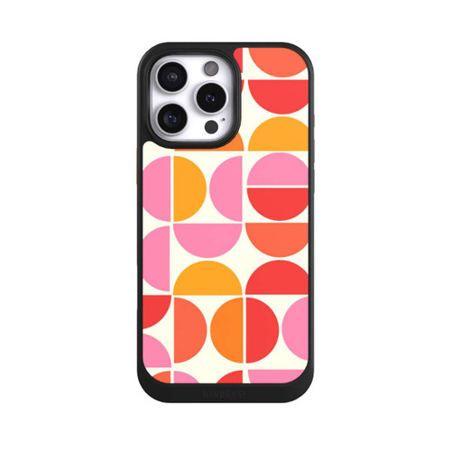 Apple iPhone 16 Pro Max NIVOcore Retro Trend Muster Orange