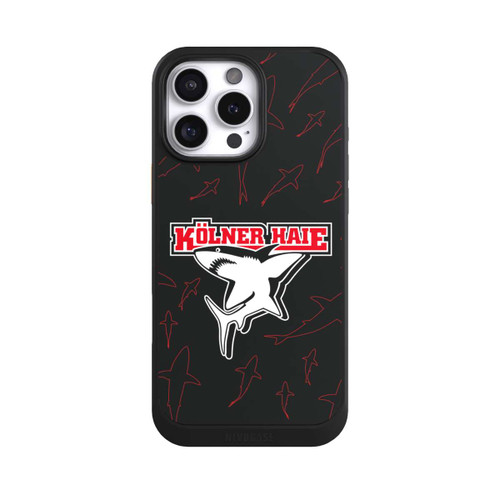 Apple iPhone 16 Pro Max NIVOcore Haie Muster Rot