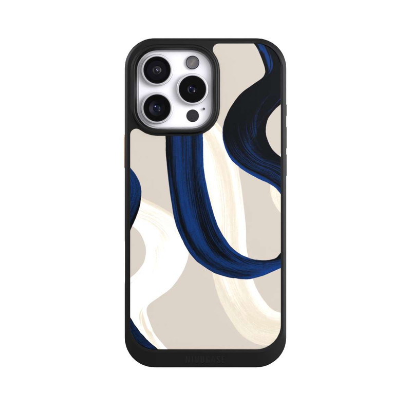 iPhone 16 Pro Max NIVOcore Abstrakte Pinselstriche 80