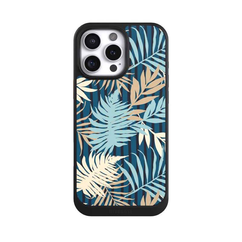 iPhone 16 Pro Max NIVOcore Palm Garden Beige Pattern