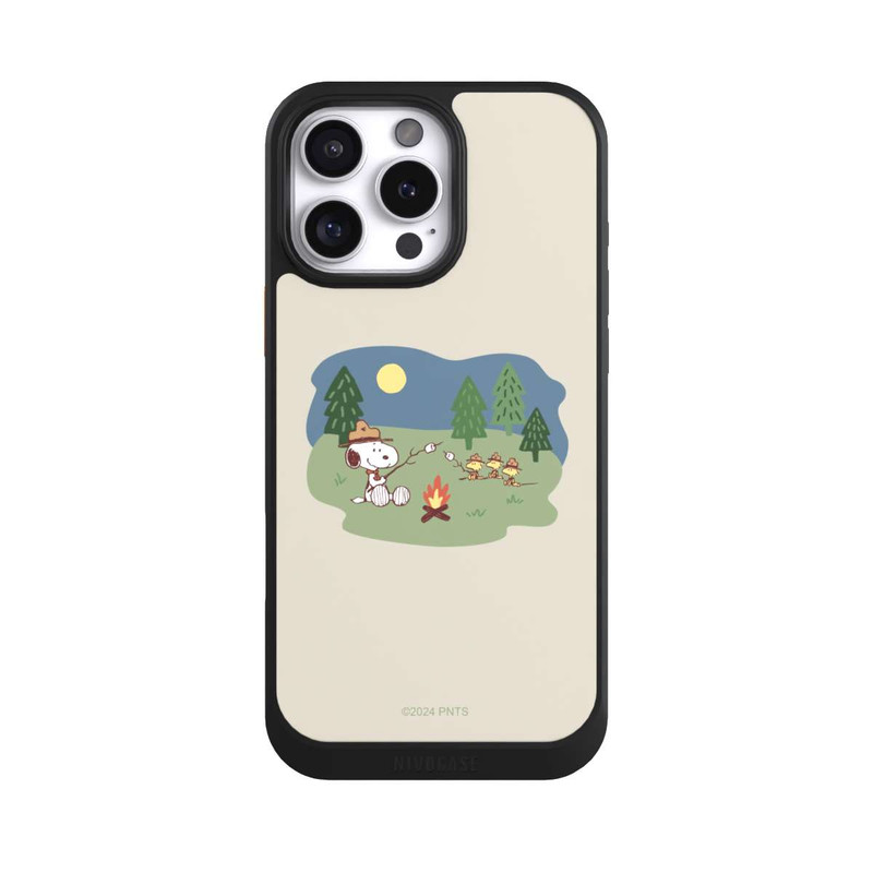 iPhone 16 Pro Max NIVOcore Snoopy Lagerfeuer