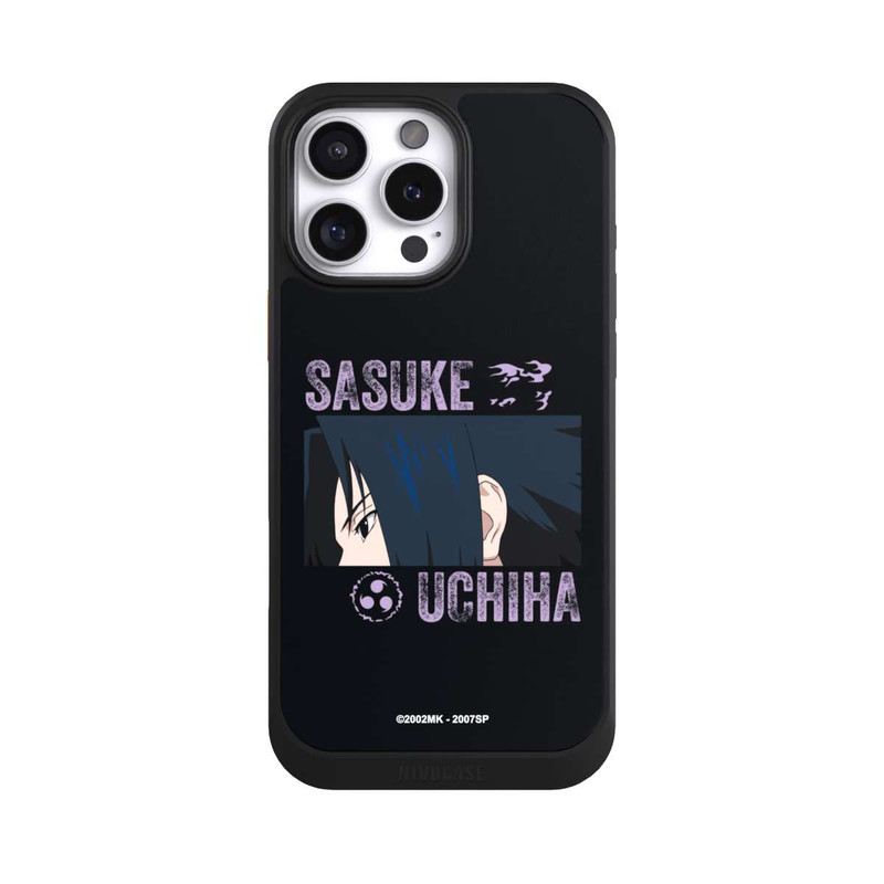 iPhone 16 Pro Max NIVOcore Sasuke Uchiha Gros plan