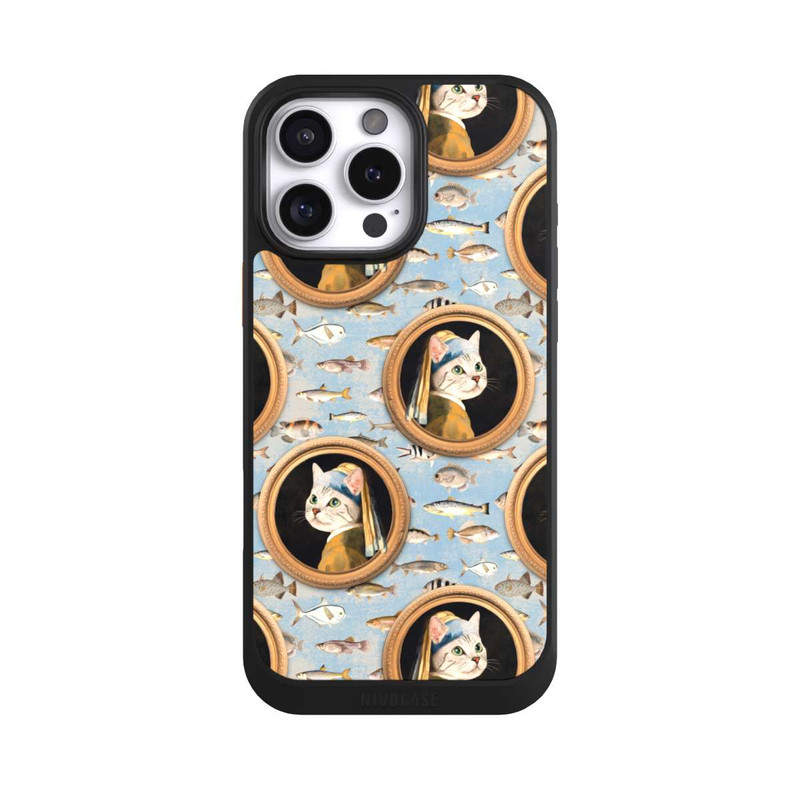 iPhone 16 Pro Max NIVOcore Katzen Muster