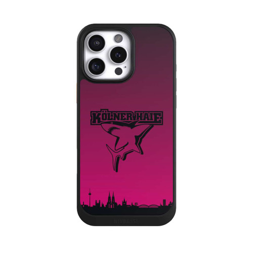 Apple iPhone 16 Pro Max NIVOcore Kölner Haie Skyline Pink