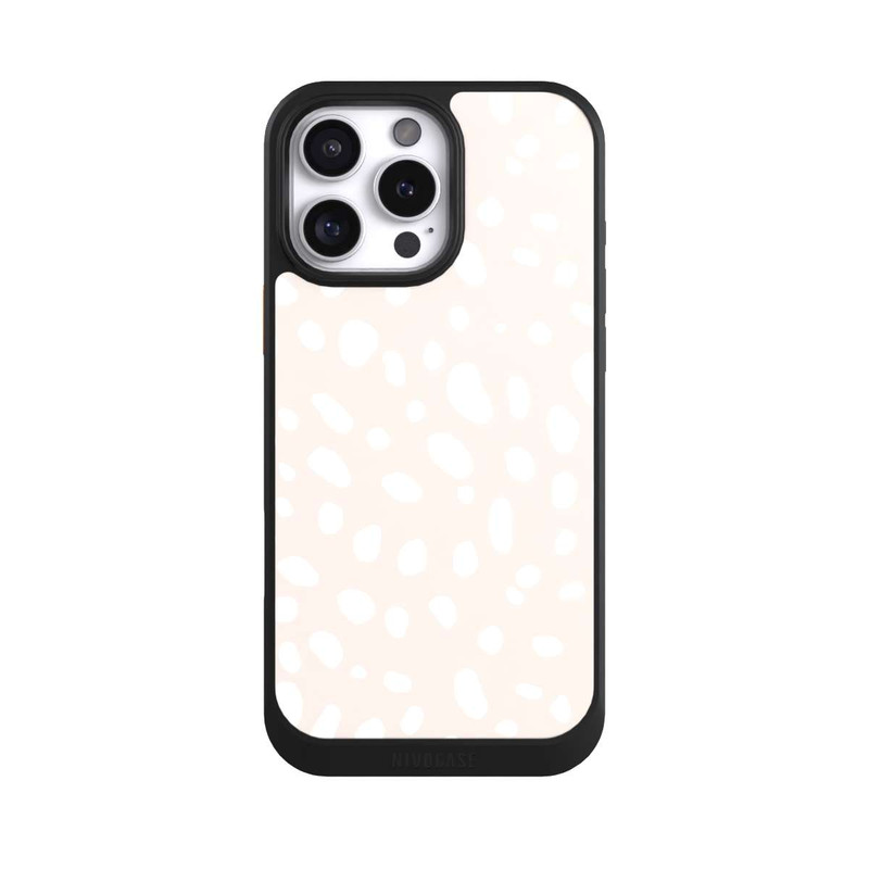 iPhone 16 Pro Max NIVOcore Motif Animalier Guépard Marron Clair