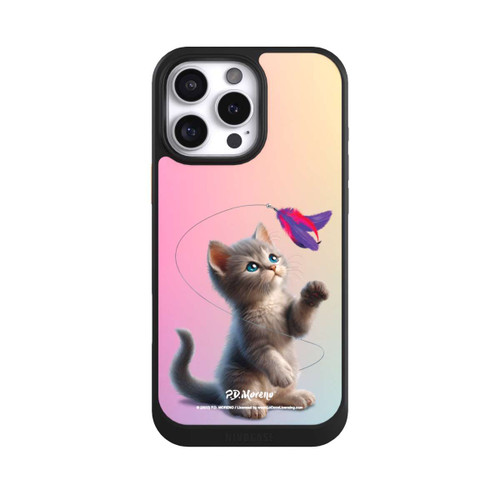 Apple iPhone 16 Pro Max NIVOcore Playing Cat with Feather