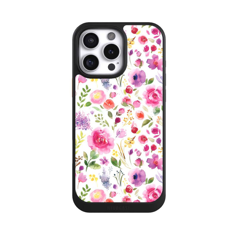 iPhone 16 Pro Max NIVOcore Roses Flowers Purple