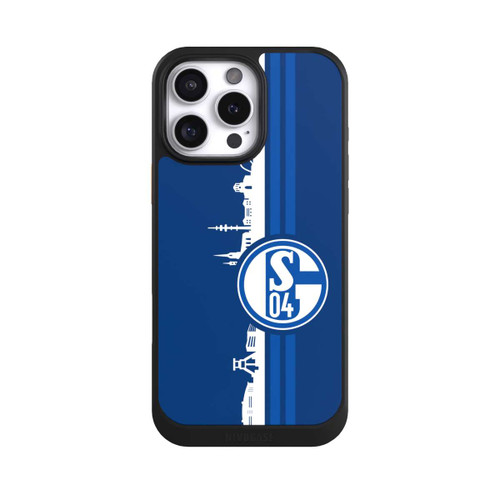 Apple iPhone 16 Pro Max NIVOcore Schalke 04 Skyline Blau